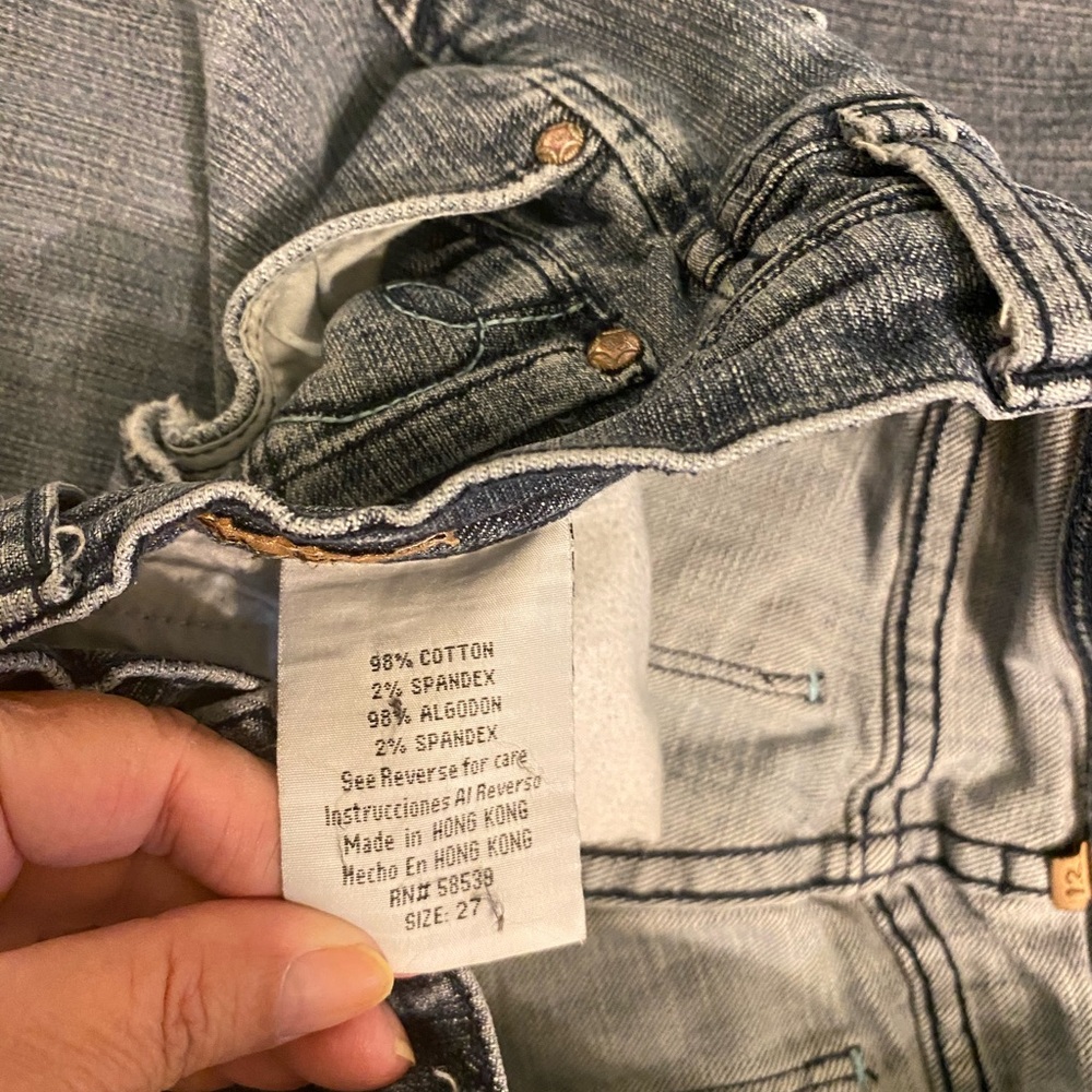 See Thru Soul Women’s Jeans, Size 27 - Picture 5 of 8